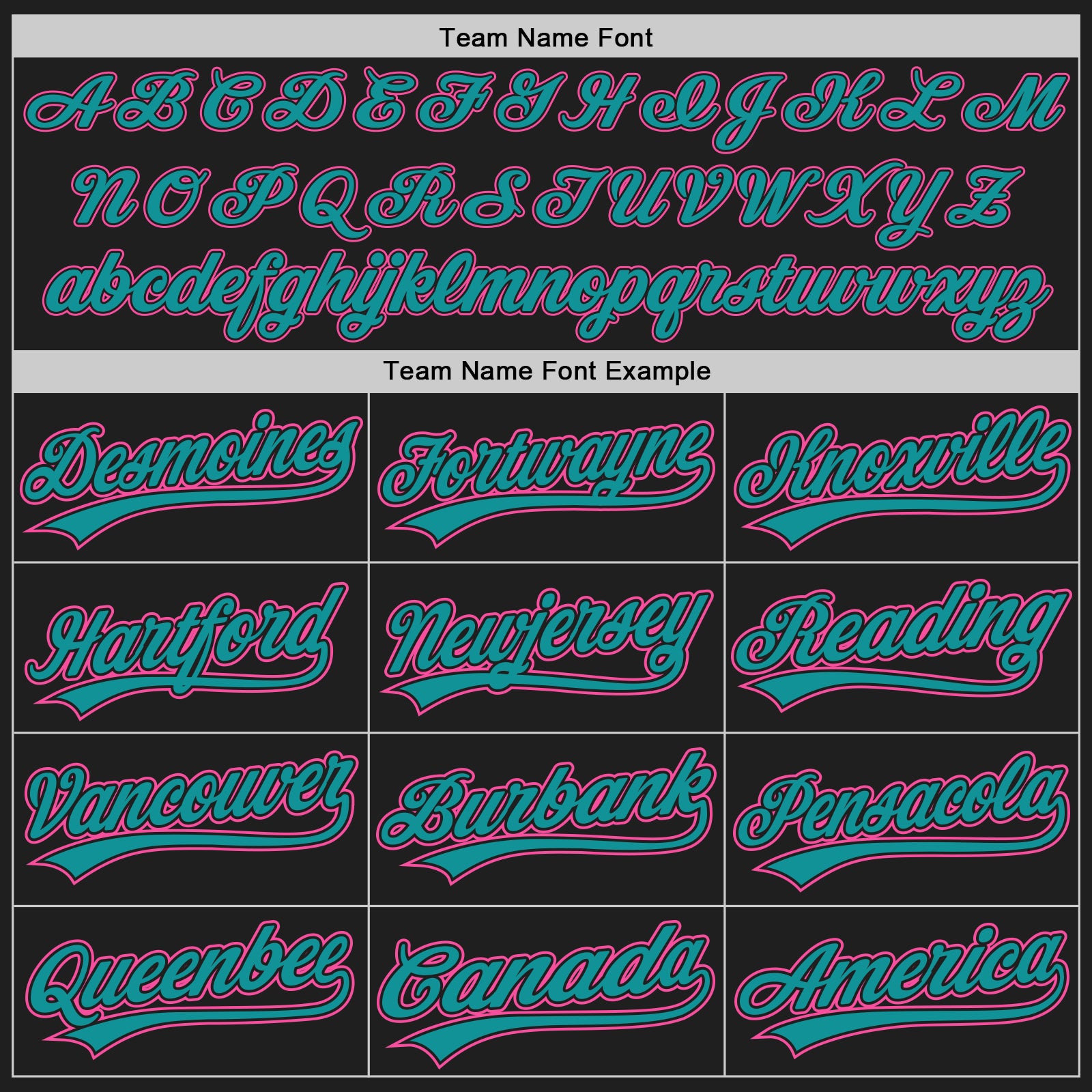 Custom Black Pink-Teal Authentic Baseball Jersey - Image 7