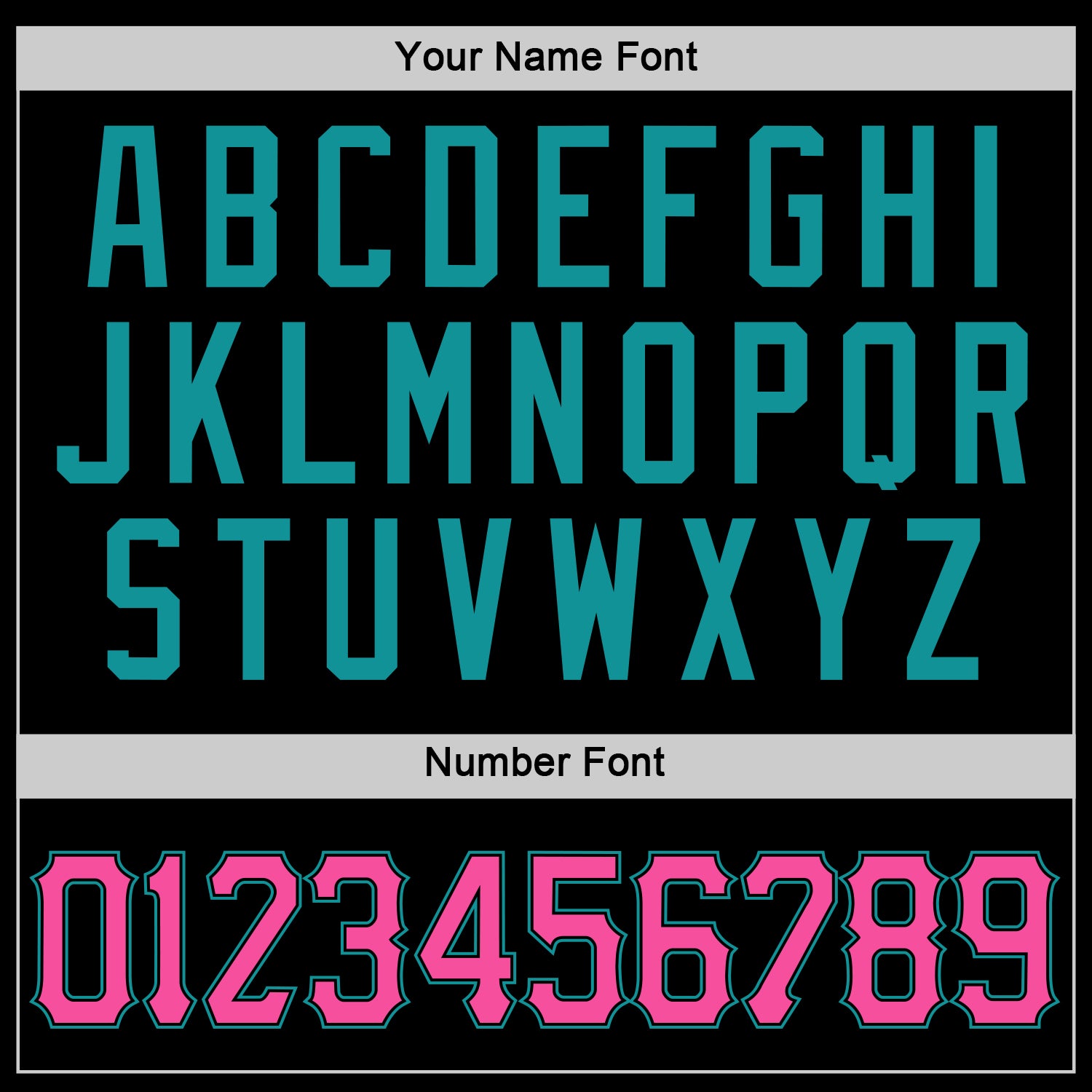 Custom Black Pink-Teal Authentic Baseball Jersey - Image 16