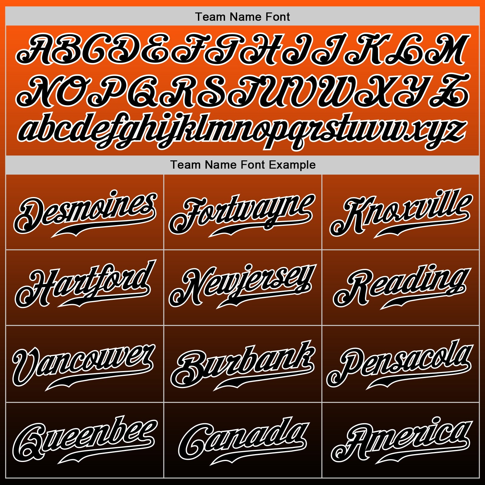 Custom Orange Black-White Authentic Fade Fashion Baseball Jersey - Image 5