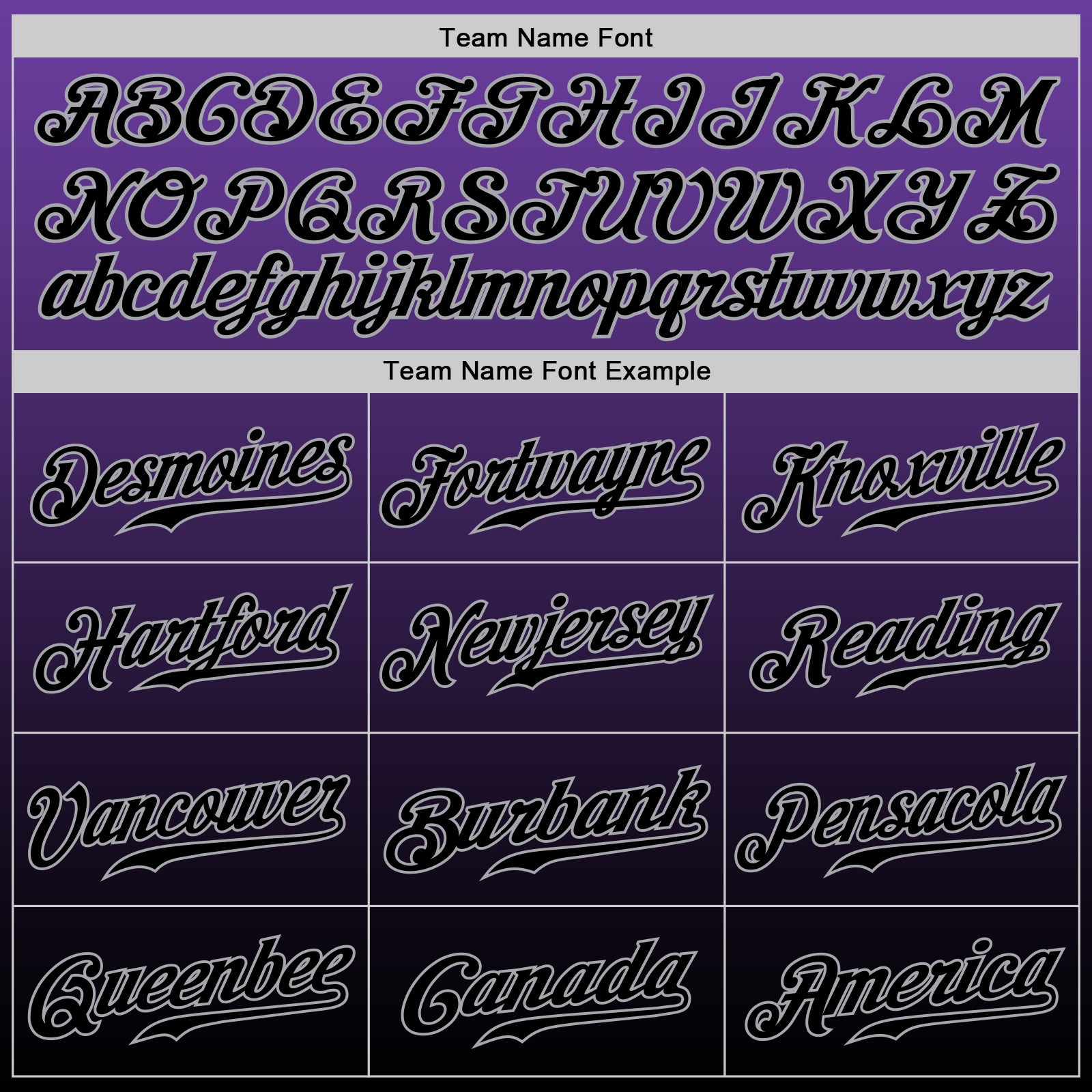 Custom Purple Black-Gray Authentic Fade Fashion Baseball Jersey - Image 5