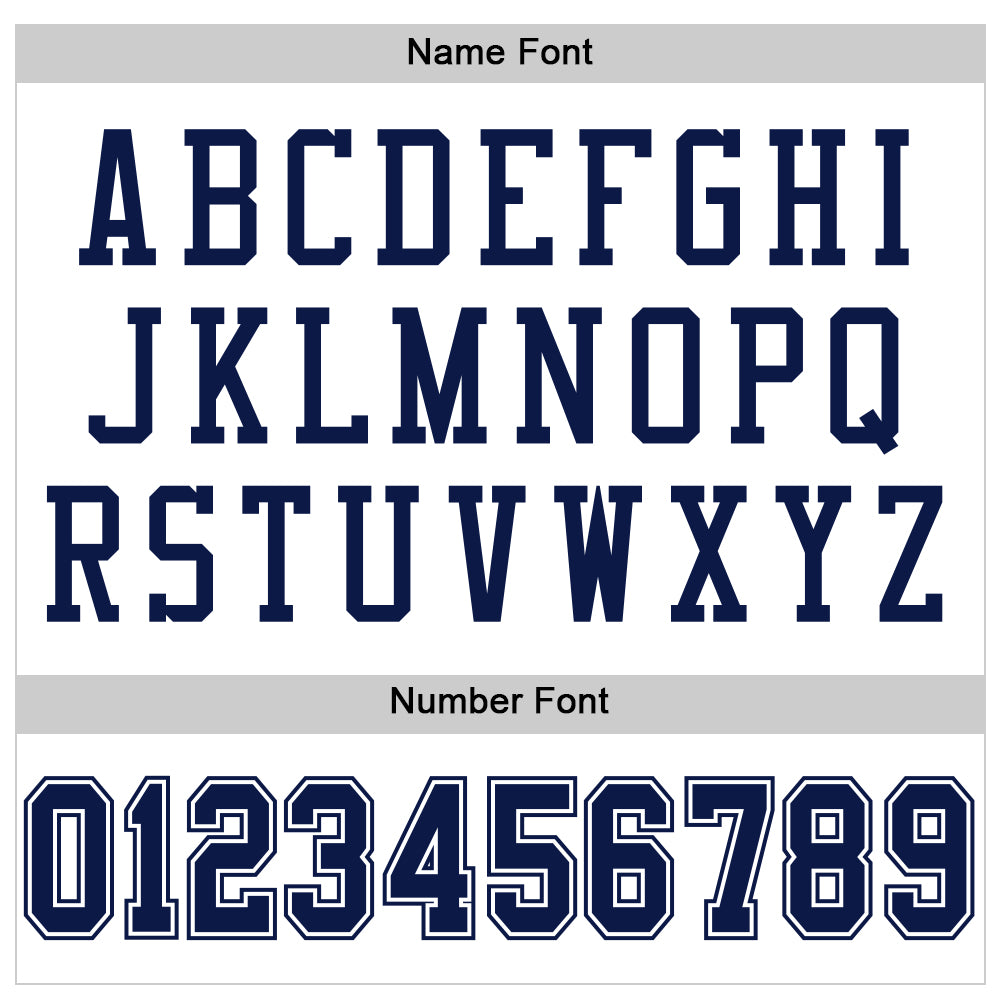 Custom White Navy-White Mesh Authentic Football Jersey - Image 4