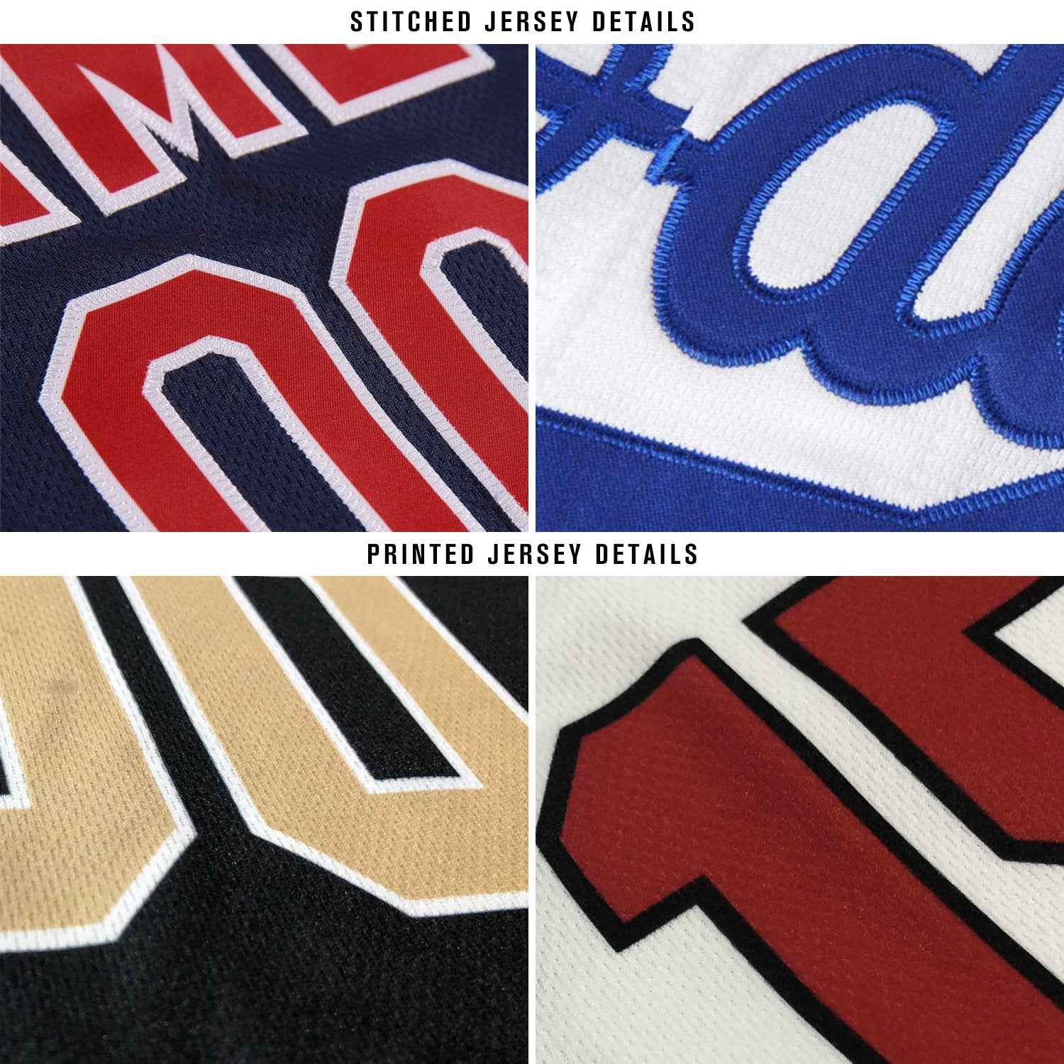 Custom Navy Red-White Baseball Jersey - Image 6