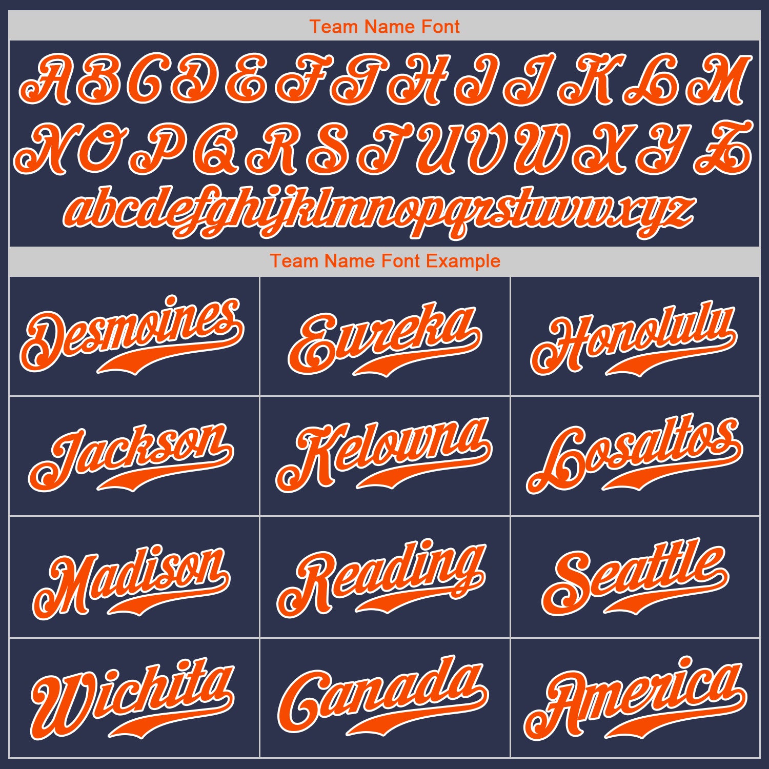 Custom Navy Orange-White Authentic Baseball Jersey - Image 6