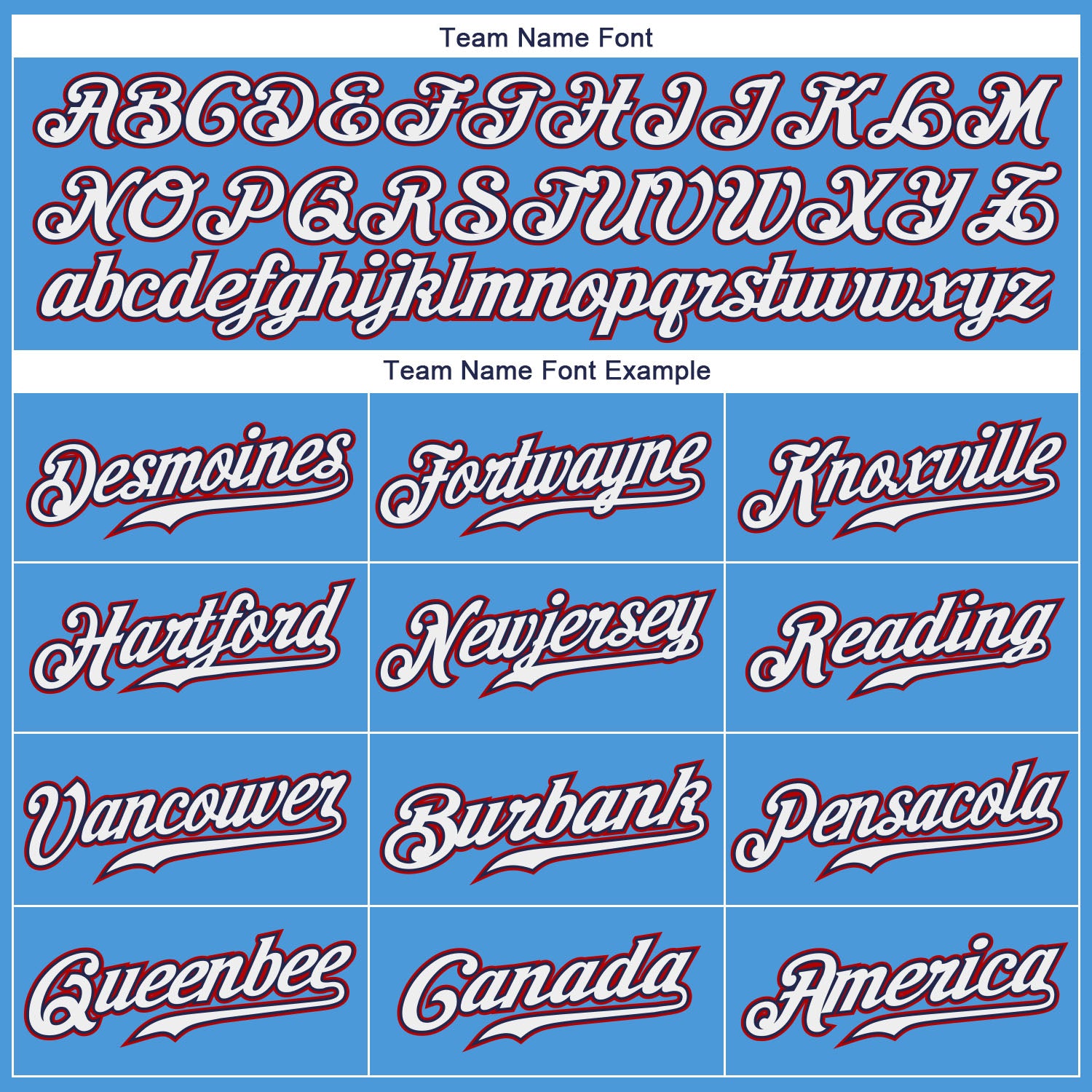 Custom Powder Blue White-Red Authentic Baseball Jersey - Image 4